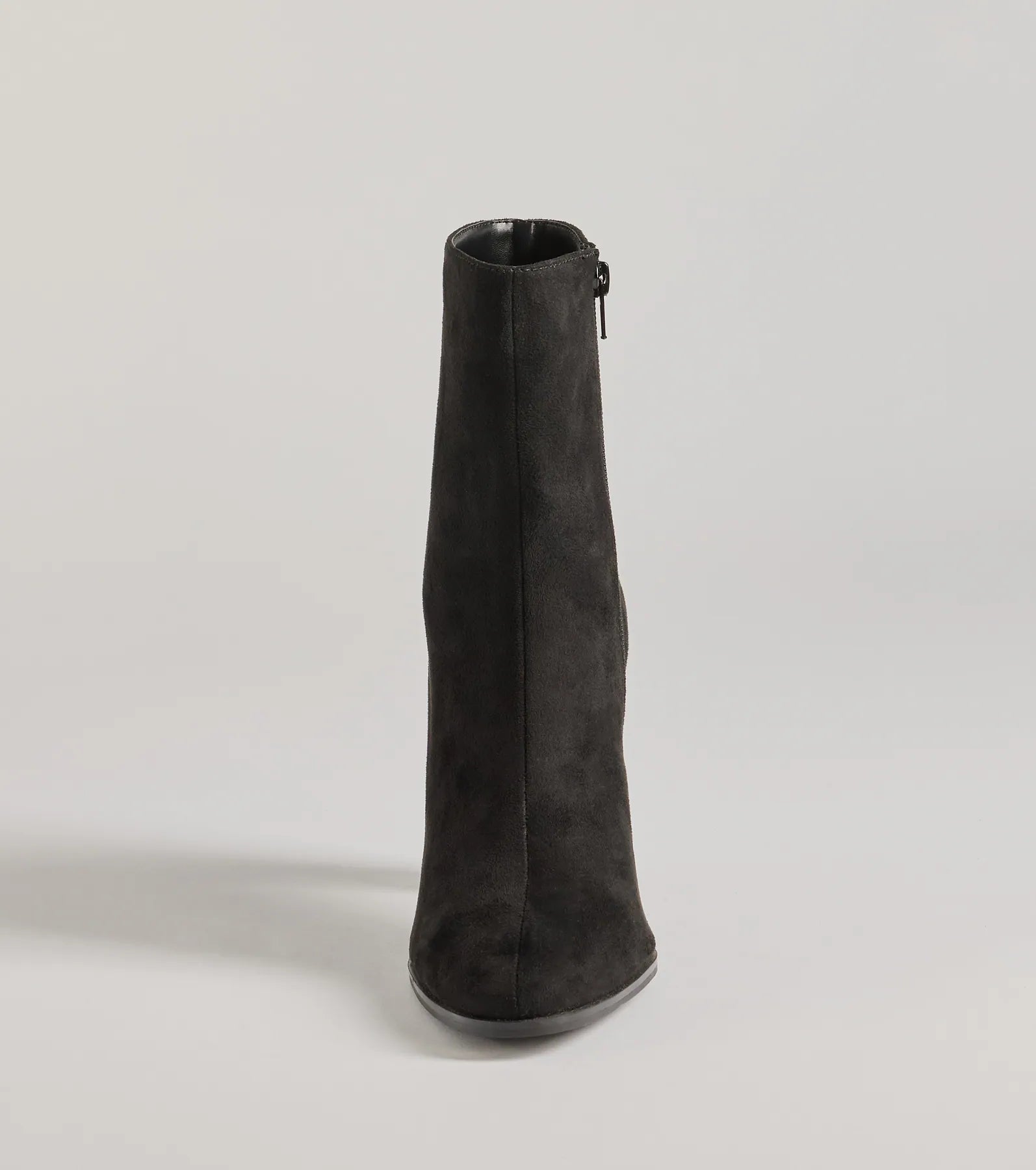 Back To Basics Block Heel Ankle Booties - Image 3
