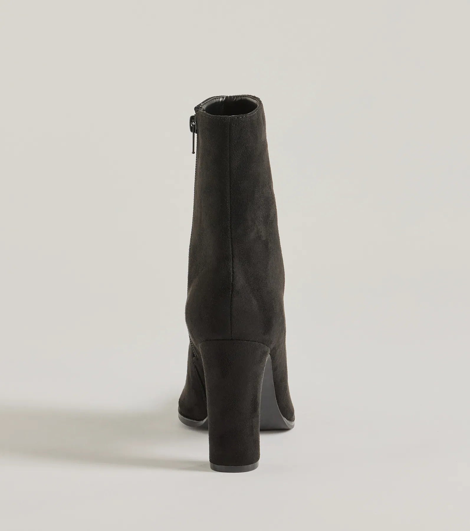Back To Basics Block Heel Ankle Booties - Image 4
