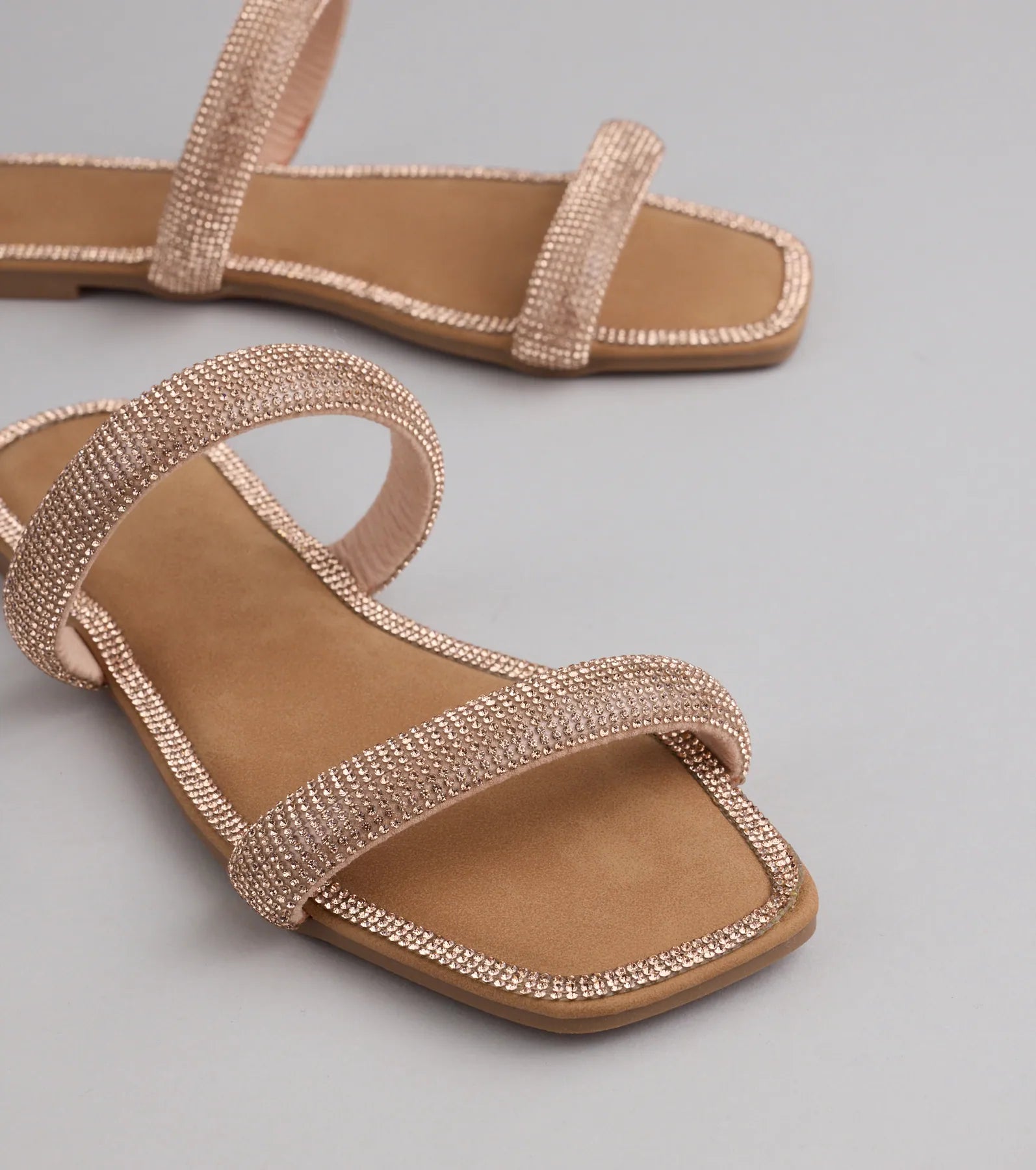 Step Into Glam Rhinestone Sandals - Image 5