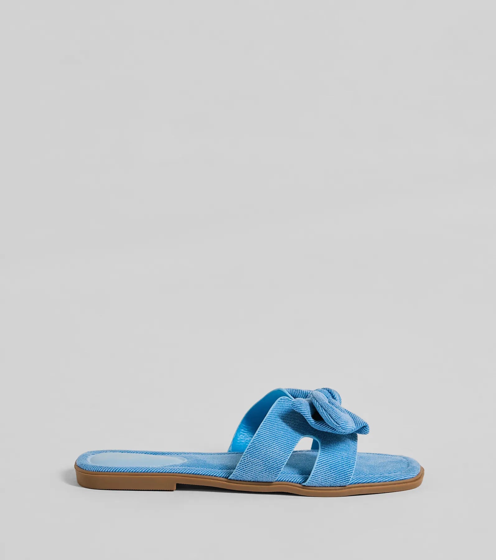 Tie The Knot Bow Strap Flat Sandals - Image 2