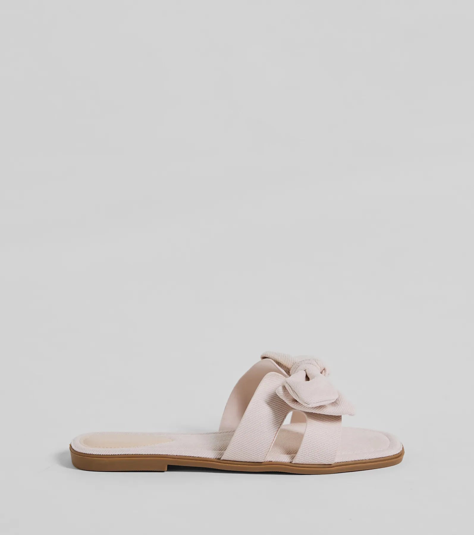 Tie The Knot Bow Strap Flat Sandals - Image 6