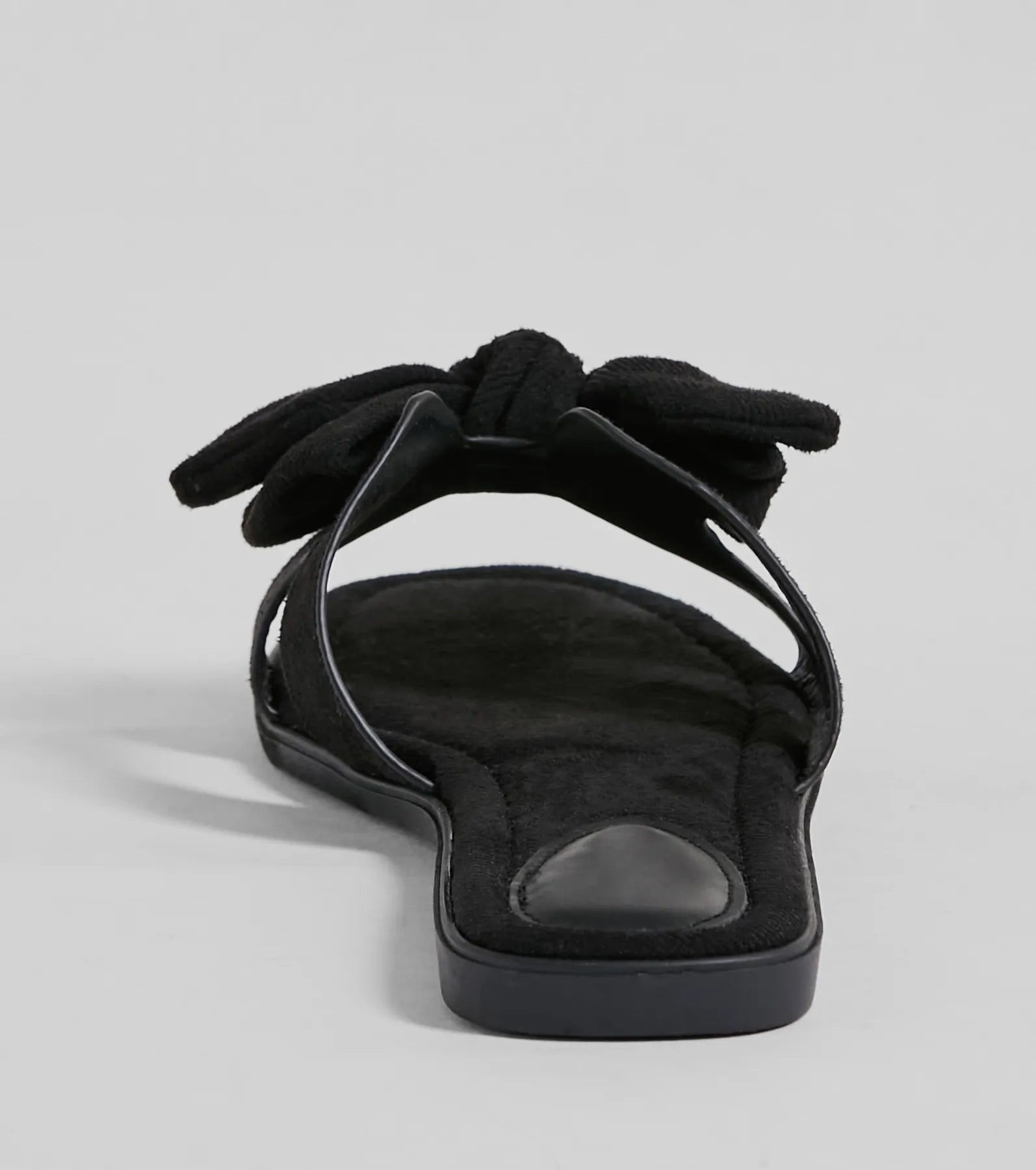 Tie The Knot Bow Strap Flat Sandals - Image 12