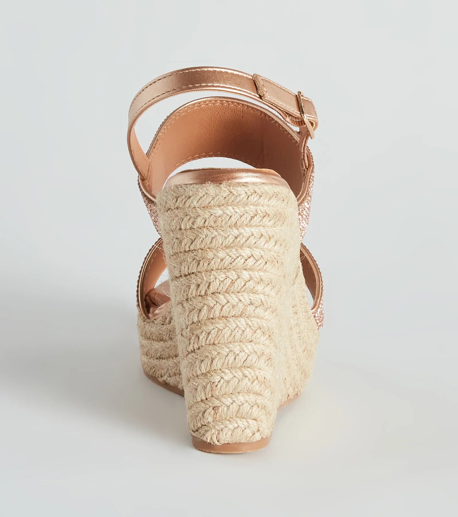 Vacay Luxe Rhinestone Espadrille Wedges - Image 4